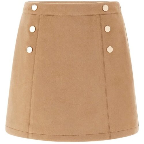 Kleidung Damen Röcke Guess Q4BD34 WFFU0 Beige