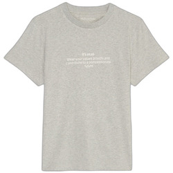 Kleidung Damen T-Shirts Marc O'Polo T-shirt femme Grau