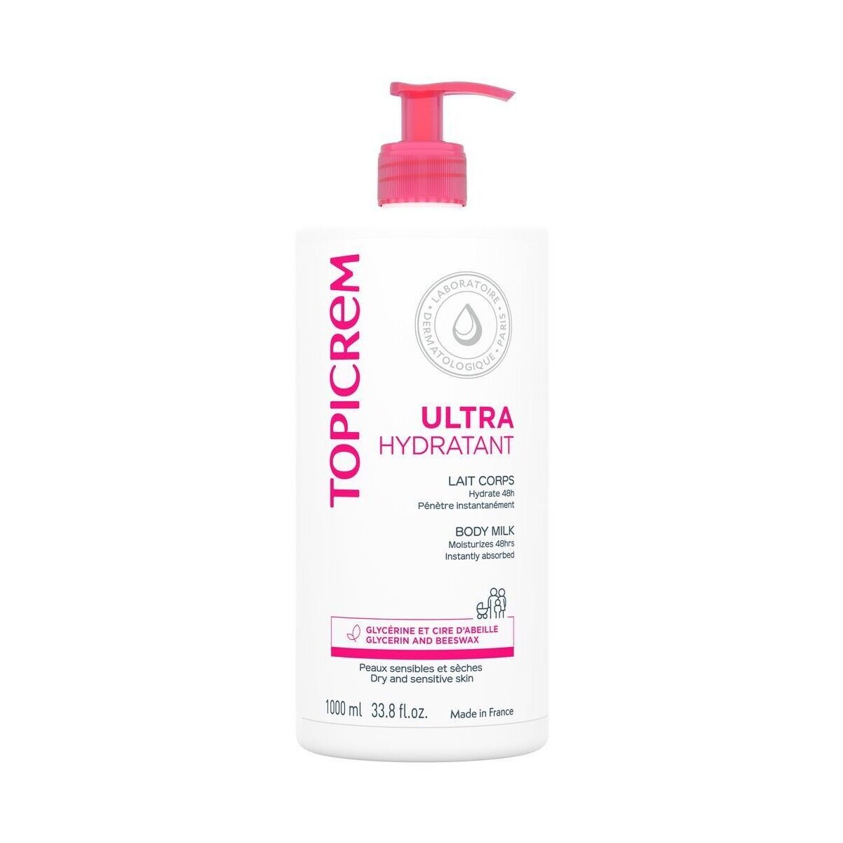 Beauty pflegende Körperlotion Topicrem Uh Ultra-feuchtigkeitsspendende Körpermilch 