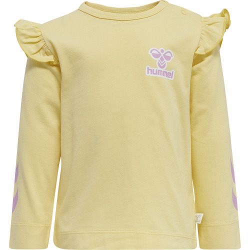 Kleidung Mädchen T-Shirts hummel T-shirt fille  Mirabel Gelb
