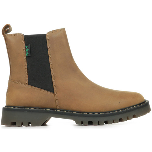 Schuhe Damen Boots Kickers Kick DeckFit Braun