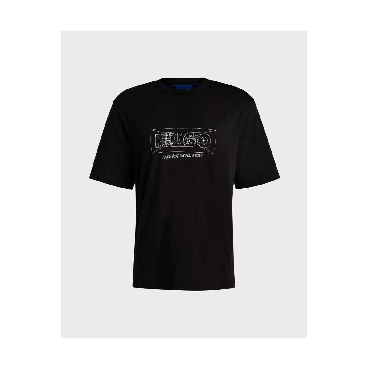 Kleidung Herren T-Shirts BOSS 50532095 NUFRANCOS Schwarz