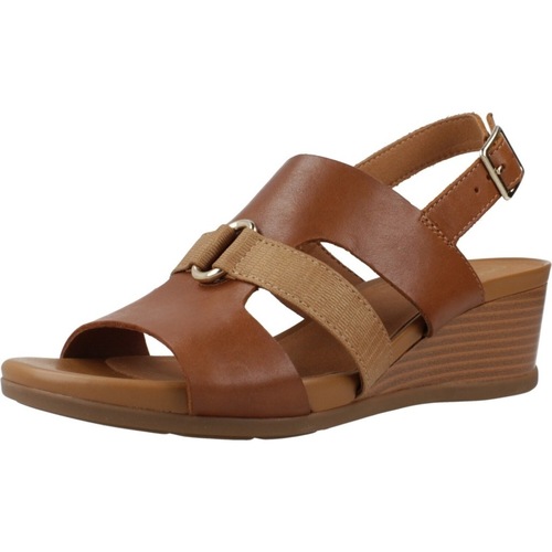 Schuhe Damen Sandalen / Sandaletten Geox D MARYKARMEN Braun