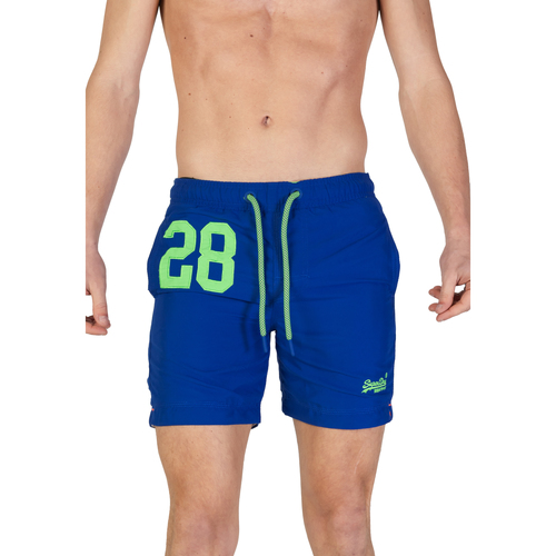 Kleidung Herren Badeanzug /Badeshorts Superdry M30018AT Blau