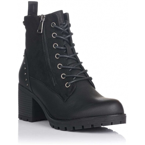 Schuhe Damen Low Boots Amarpies ARB22522 Schwarz