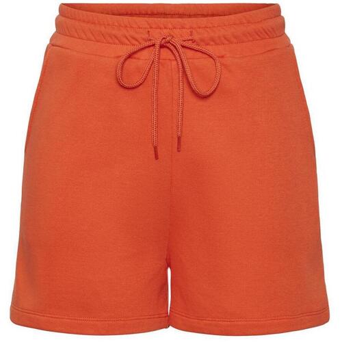 Kleidung Damen Shorts / Bermudas Pieces 17118868 Orange