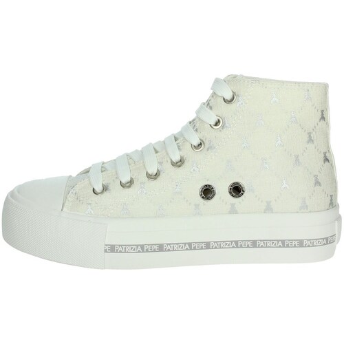 Schuhe Mädchen Sneaker Low Patrizia Pepe PJ257.30 Weiss