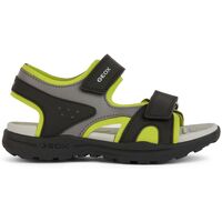 Schuhe Mädchen Sneaker Geox Baskets bébé fille  Vaniett Schwarz
