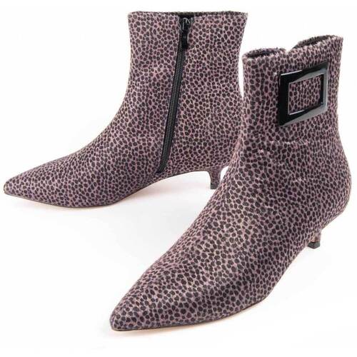 Schuhe Damen Low Boots Montevita 100915 Braun