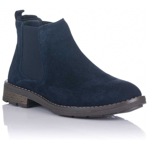 Schuhe Damen Low Boots Etika 70003 Blau
