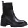 Schuhe Damen Low Boots La Modeuse 73723_P173993 Schwarz