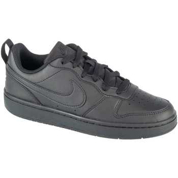 Schuhe Jungen Sneaker Low Nike Court Borough Low Recraft GS Schwarz