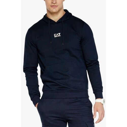 Kleidung Herren Sweatshirts Emporio Armani EA7 8NPM37 PJVTZ CORE ID-1562 ARMANI BLUE Blau