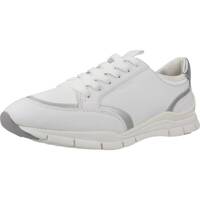 Schuhe Damen Sneaker Geox D SUKIE Weiss