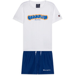 Kleidung Jungen Jogginganzüge Champion 306792 Weiss