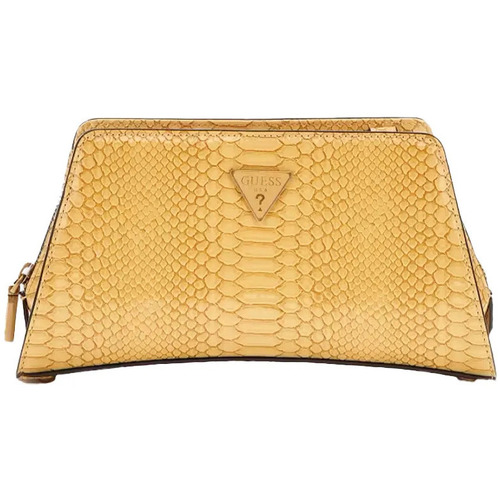 Taschen Damen Umhängetaschen Guess Georgina Gelb