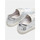 Schuhe Damen Sneaker Date D.A.T.E. HL-ST-SL HILL LOW STARDUST SILVER Silbern