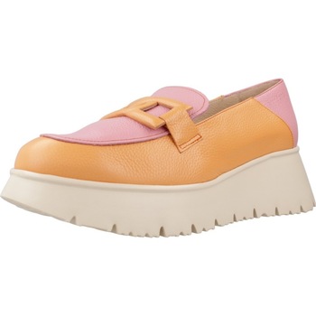 Schuhe Damen Slipper Wonders C7301 Orange