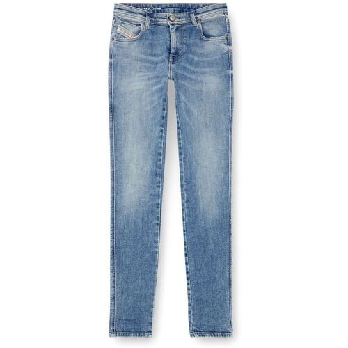 Kleidung Damen Jeans Diesel 2015 BABHILA - 09J21-01 Blau