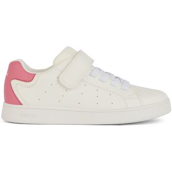 Schuhe Mädchen Sneaker Geox Baskets fille  Eclyper Weiss