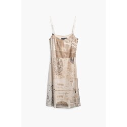 Kleidung Damen Pyjamas/ Nachthemden Desigual Robe nuisette femme  Lacroix Braun