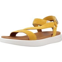 Schuhe Damen Sandalen / Sandaletten Geox D XAND 2S Gelb