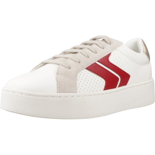 Schuhe Damen Sneaker Geox D SKYELY Weiss
