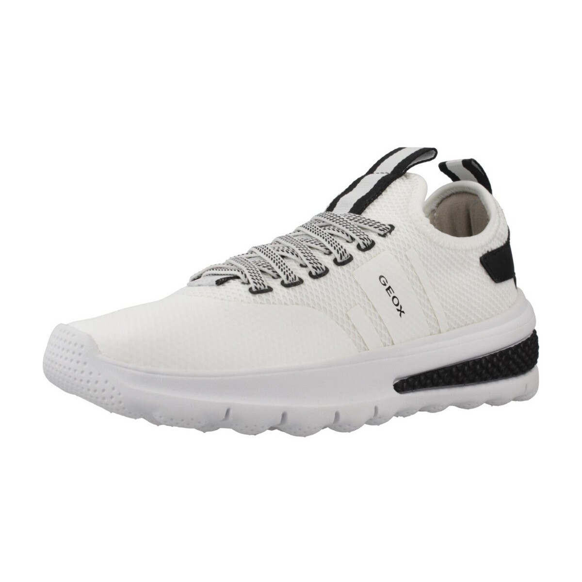 Schuhe Jungen Sneaker Geox J ACTIVART BOY Weiss