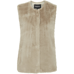Kleidung Damen Strickjacken B.young Gilet femme  Calino Beige
