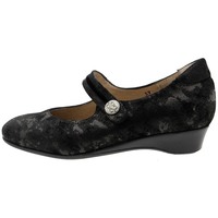 Schuhe Damen Ballerinas Piesanto 185528 Schwarz