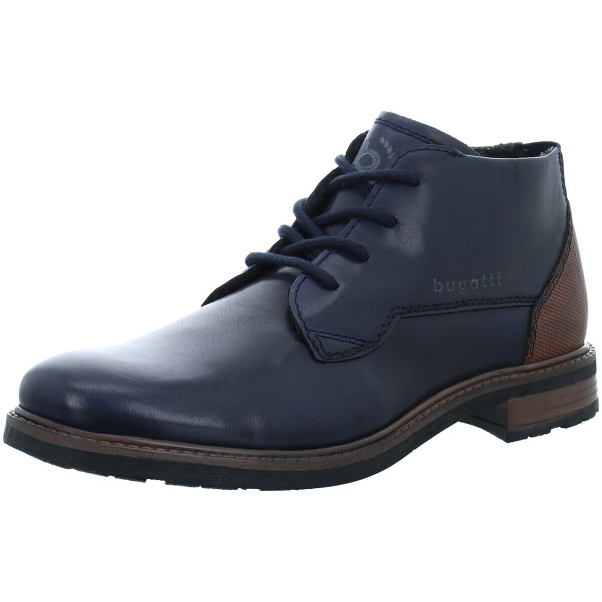 Schuhe Herren Stiefel Bugatti 330-95737-1000-4100 Blau