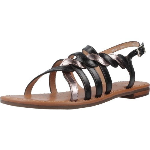 Schuhe Damen Sandalen / Sandaletten Geox D SOZY S Schwarz