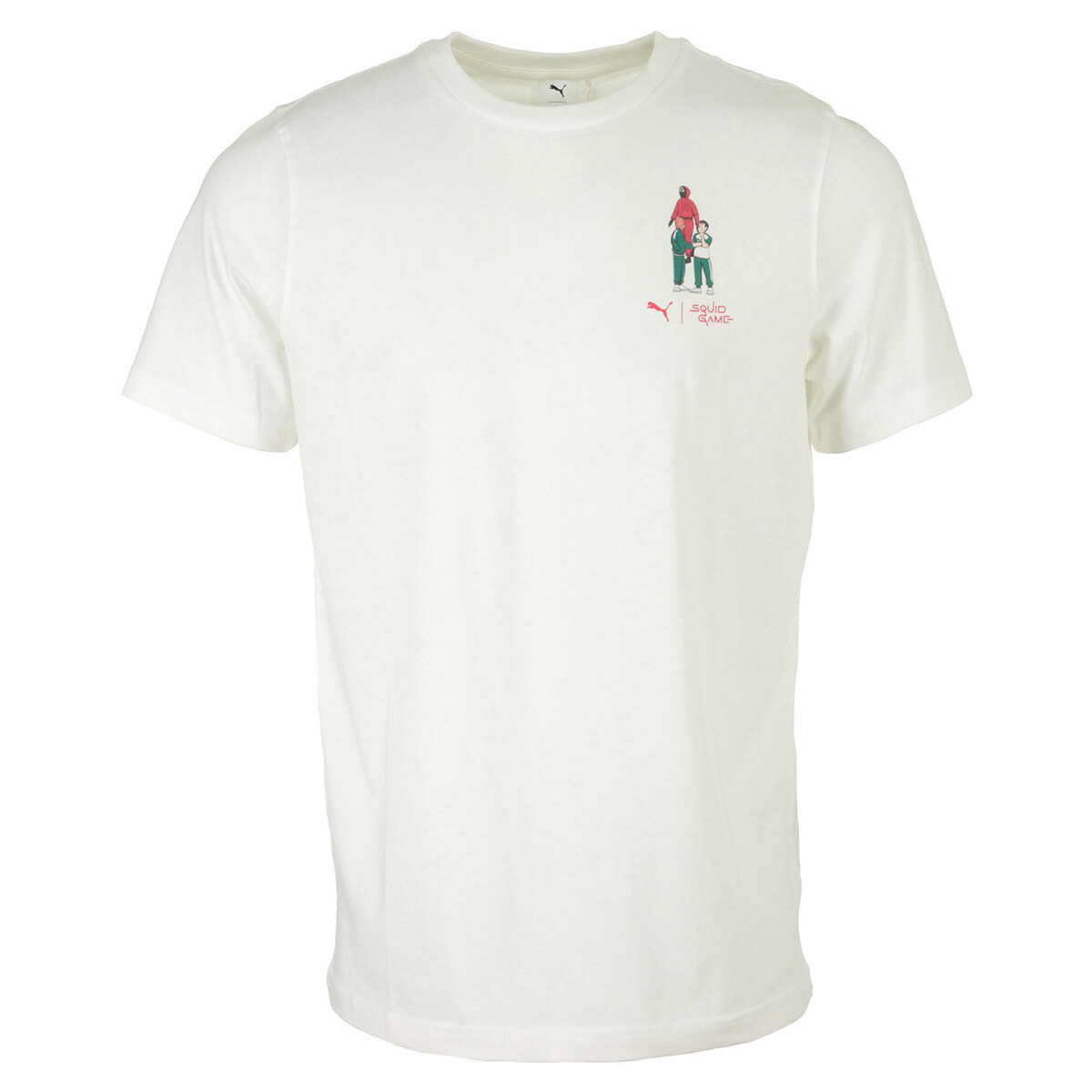 Kleidung Herren T-Shirts Puma X Squid game Tee Weiss