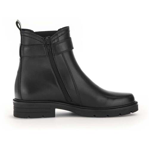 Schuhe Damen Low Boots Gabor 34.653.27 Schwarz
