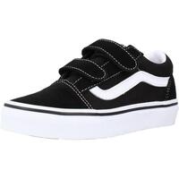 Schuhe Jungen Sneaker Vans OLD SKOOL V Schwarz