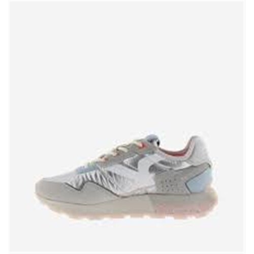 Schuhe Sneaker Low Victoria wing Silbern