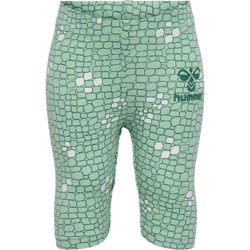 Kleidung Mädchen Leggings hummel Legging bébé fille  Zanzi Grün