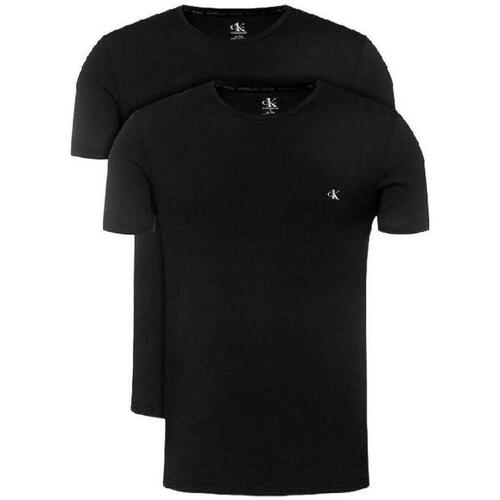 Kleidung Herren T-Shirts & Poloshirts Calvin Klein Jeans J30J320199 Schwarz