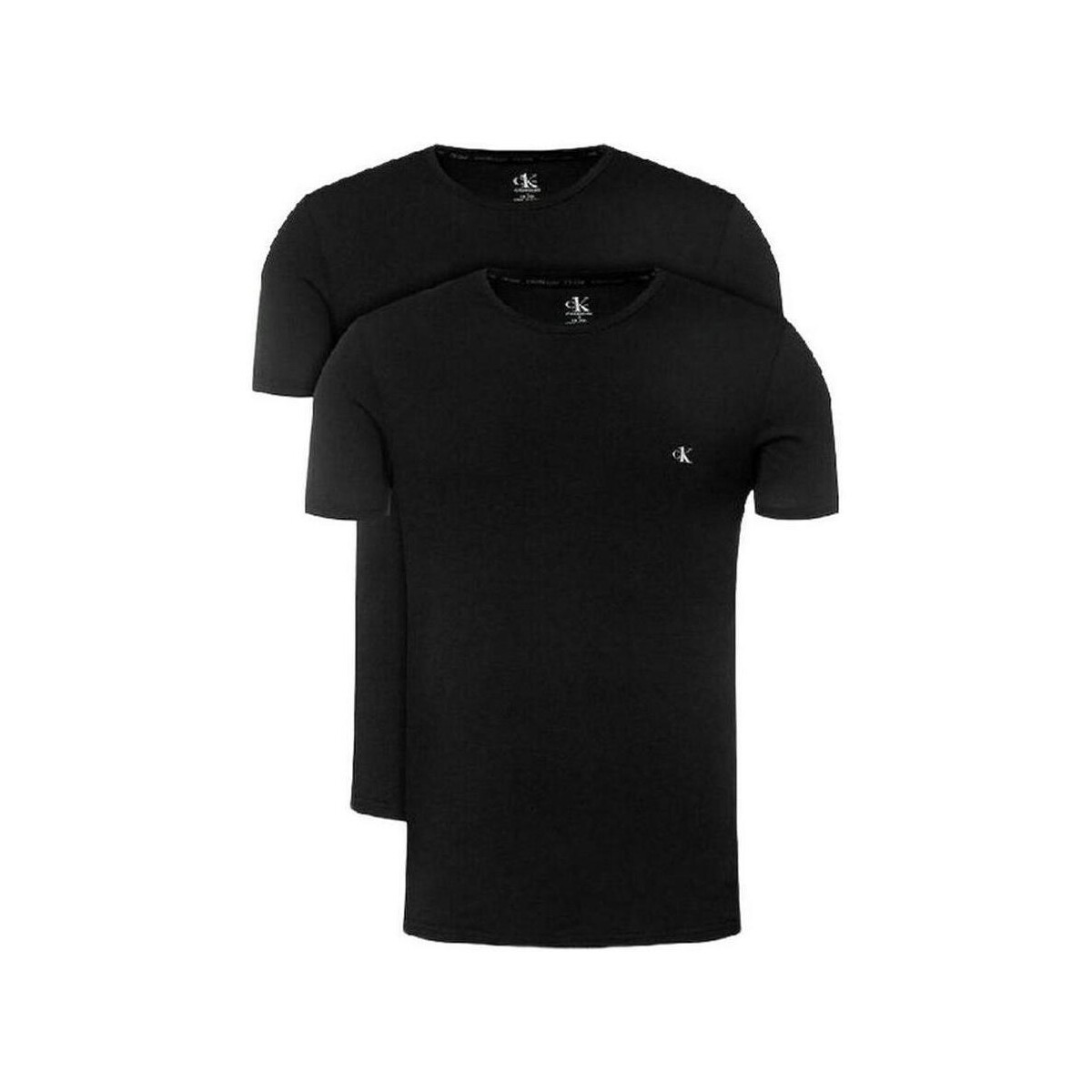 Kleidung Herren T-Shirts & Poloshirts Calvin Klein Jeans J30J320199 Schwarz