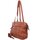 Taschen Damen Handtasche Bear Design Mode Accessoires CL 40085 COGNAC Braun
