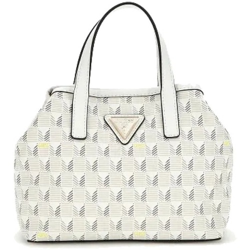 Taschen Damen Taschen Guess G WAVE MINI TOTE Weiss