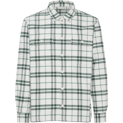 Kleidung Herren Langärmelige Hemden Casual Friday Surchemise à carreaux manches longues  Augusto Grün