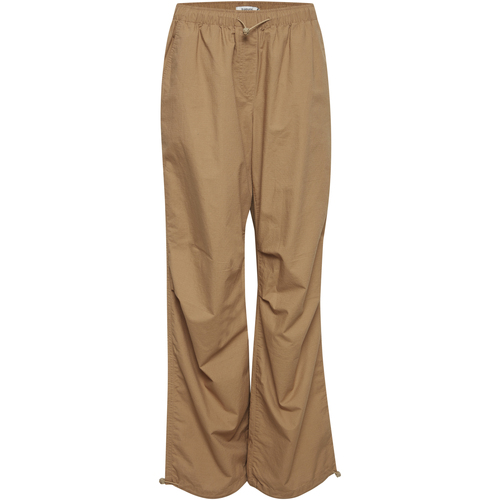Kleidung Damen Cargo Hosen B.young Pantalon cargo femme  Dafie Braun