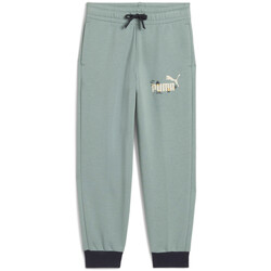 Kleidung Kinder Jogginghosen Puma Jogging enfant  Sandy Adventures Grün