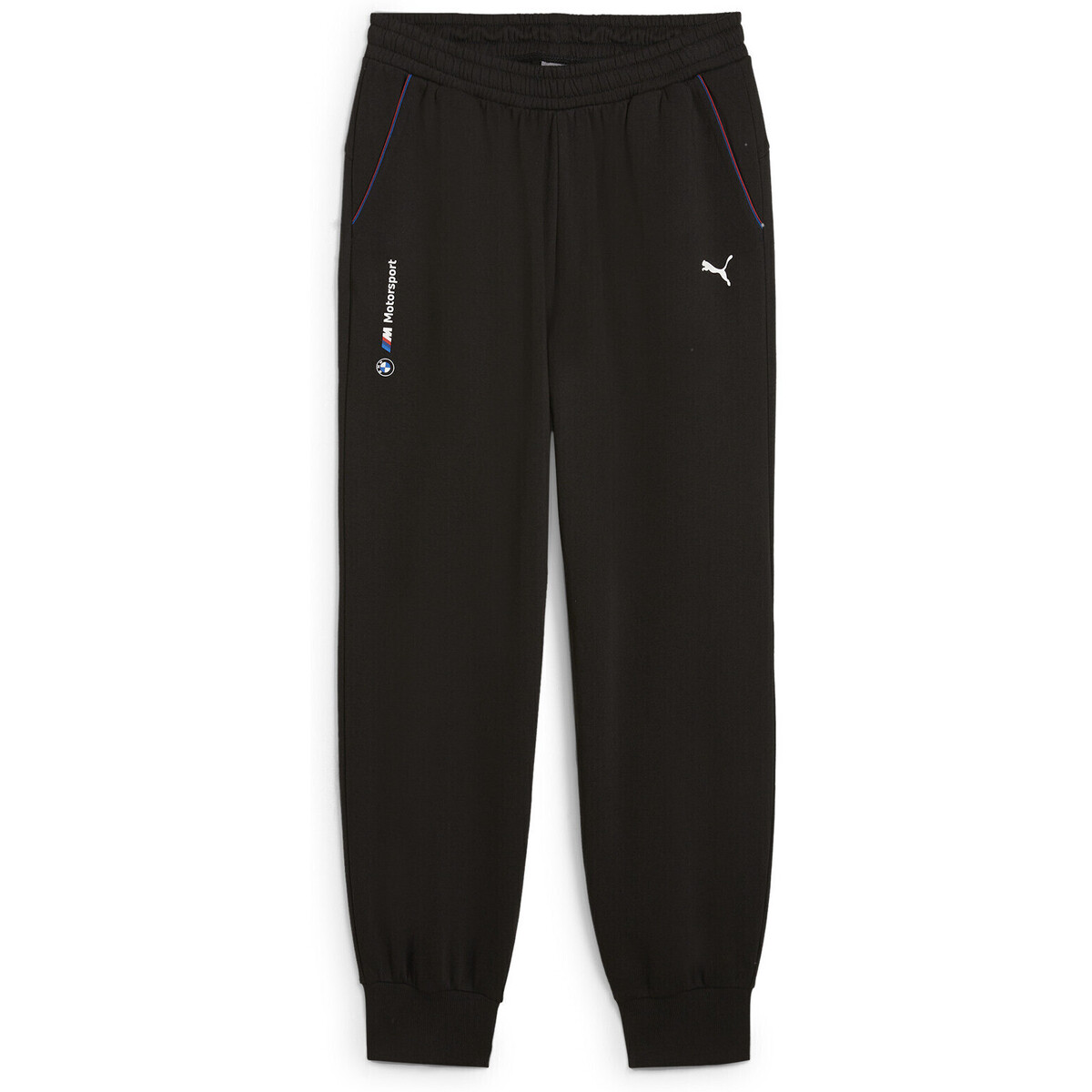 Kleidung Herren Jogginghosen Puma Jogging  BMW MMS Essentials+ Fleece Schwarz
