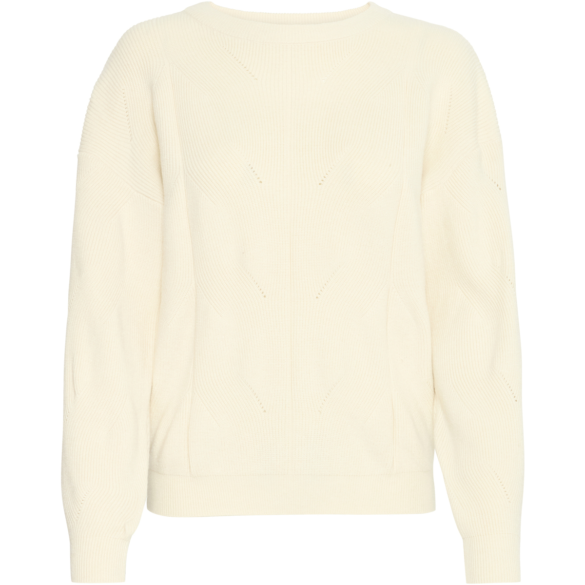 Kleidung Damen Pullover Ichi Pull femme  Boston 5 Beige