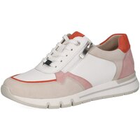 Schuhe Damen Derby-Schuhe & Richelieu Caprice Schnuerschuhe White Comb rose/orange 9-23724-44/197 197 Weiss