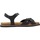 Schuhe Damen Sandalen / Sandaletten Geox D LEUCA Schwarz