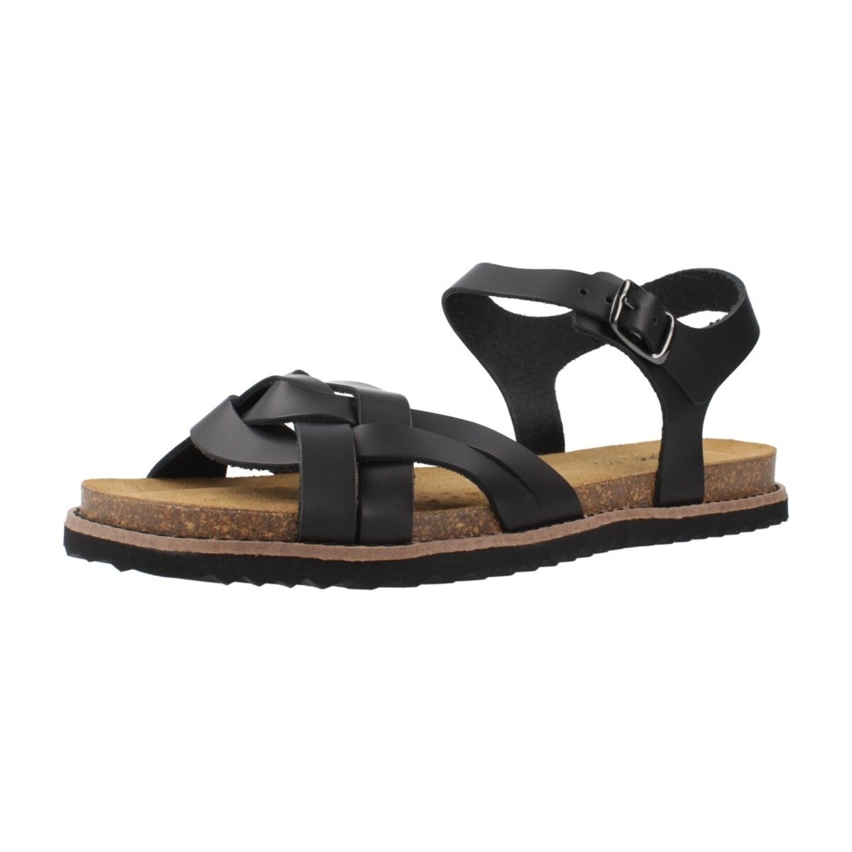Schuhe Damen Sandalen / Sandaletten Geox D LEUCA Schwarz