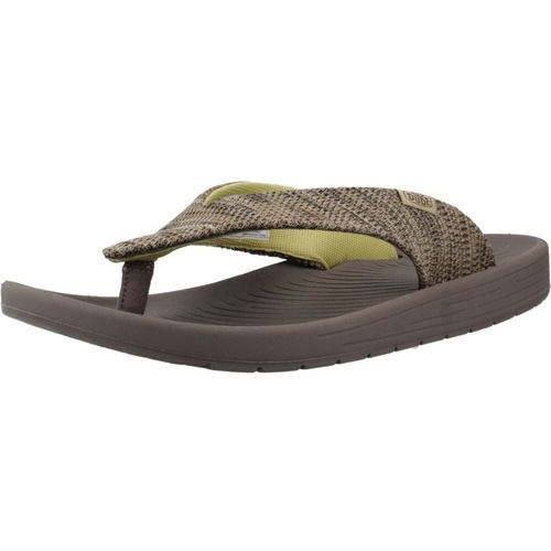Schuhe Herren Zehensandalen HEYDUDE MILO Braun